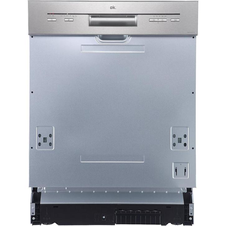 Ok. Odw 6031 E Bi Half Geïntegreerde  Vaatwasser 60cm, Witgoed en Apparatuur, Vaatwasmachines, Nieuw, 85 tot 90 cm, Ophalen of Verzenden