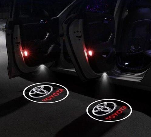 Toyota Auto LED Deur Waarschuwingslicht | 2 Stuks | 12V |, Auto-onderdelen, Verlichting