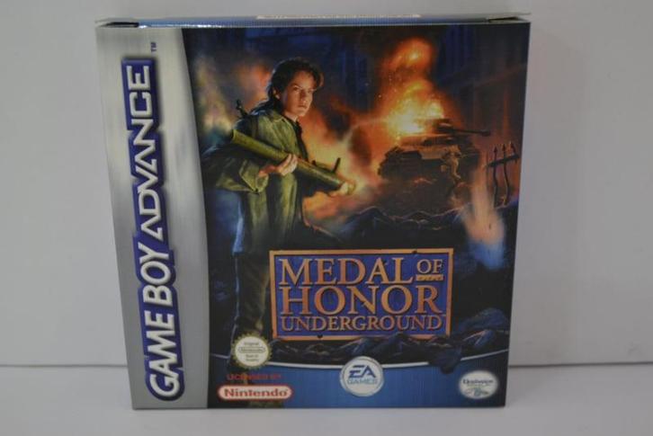 Medal of Honor Underground - NEW (GBA EUR), Spelcomputers en Games, Games | Nintendo Game Boy, 1 speler, Zo goed als nieuw, Verzenden