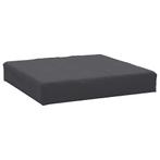 Tuinkussen Pallet 60x60 Antraciet - Topdeal! 45% Korting, Ophalen of Verzenden, Nieuw, Grijs, Vierkant