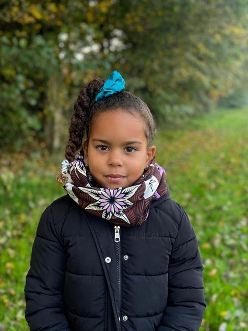 Warme Winter Colsjaal voor Kinderen met Afrikaanse print Uni, Kleding | Dames, Mutsen, Sjaals en Handschoenen, Nieuw, Ophalen of Verzenden