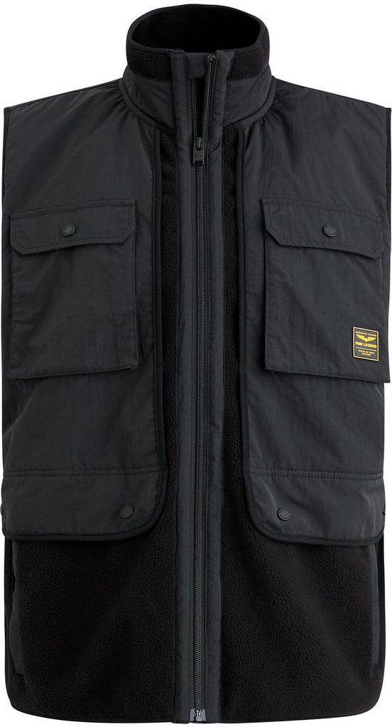 PME Legend Fleece Bodywarmer Zwart maat M Heren, Kleding | Heren, Jassen | Winter, Zwart, Nieuw, Maat 48/50 (M), Verzenden