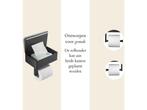 WC Rolhouder - Toiletrolhouder - Zwart - RVS - Zonder boren, Huis en Inrichting, Woonaccessoires | Overige, Verzenden, Nieuw