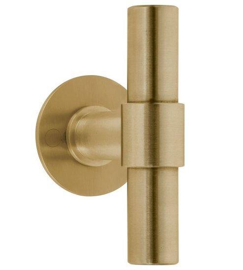 Voordeurknop Vast PIET BOON PBT100V PVD Mat Goud, Doe-het-zelf en Verbouw, Hang- en Sluitwerk, Nieuw, Ophalen of Verzenden