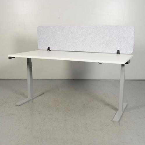 Scheidingswand Officenow - Lichtgrijs - 160 x 40 cm, Zakelijke goederen, Kantoor en Winkelinrichting | Kantoormeubilair en Inrichting