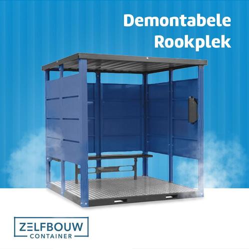 Laagste prijs! - Demontabele rookplek incl asbak ; zitplaats, Tuin en Terras, Overige Tuin en Terras, Nieuw