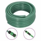 vidaXL Tuinslang met koppelingsset 0,5 50 m PVC groen, Verzenden, Nieuw