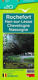Wandelkaart 20 Rochefort Han-Sur-Lesse Chevetogne Nassogne |, Boeken, Nieuw, Verzenden