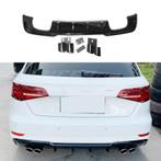 Diffuser With Black Exhaust Tips For Audi A3 S Line/S3 8V, Ophalen of Verzenden, Nieuw