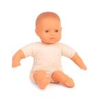Pop Europees meisje (baby, 32 cm, stoffen lijfje) - Miniland, Nieuw