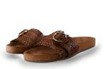 Manfield Slippers in maat 40 Bruin | 10% extra korting, Kleding | Dames, Schoenen, Slippers, Bruin, Verzenden, Zo goed als nieuw