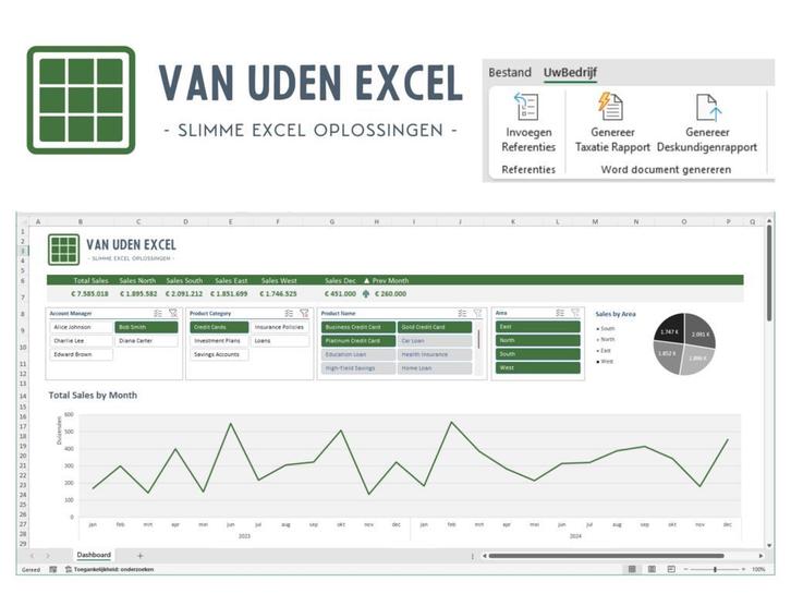 Excel Maatwerk Applicaties, Diensten en Vakmensen, Computer en Internet experts, Ook voor bedrijven