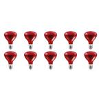 Asalite Infrarood Warmtelamp Rood G95 E27 - 100W - 2800K -, Huis en Inrichting, Verzenden, Nieuw