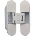 Onzichtbaar scharnier 3D verstelbaar 111x29mm zamak wit, Doe-het-zelf en Verbouw, Verzenden, Nieuw