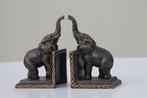 Boekensteunen (2) - olifant - Gietijzer