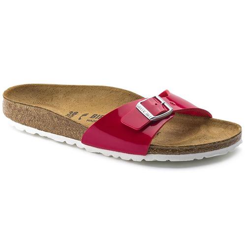 Birkenstock Madrid BF - maat 36 - Lack Tango Red, Kleding | Dames, Schoenen, Verzenden
