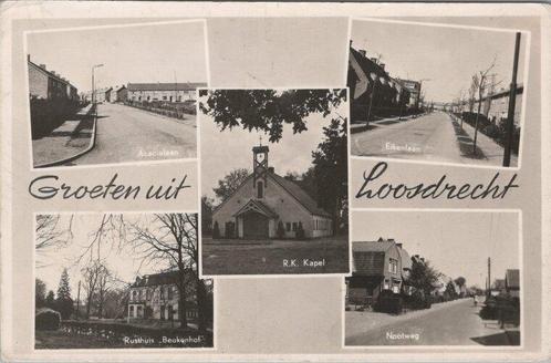 LOOSDRECHT - Meerluik Groeten uit Loosdrecht, Verzamelen, Ansichtkaarten | Nederland, Verzenden