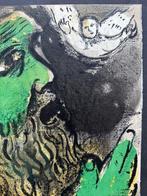 Marc Chagall (1887-1985) - Job en prière, Antiek en Kunst