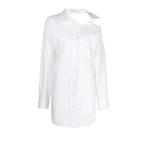 AlexanderWang.T • witte blouse jurk • XXL(14), Kleding | Dames, Verzenden, Wit, Maat 46/48 (XL) of groter, Nieuw