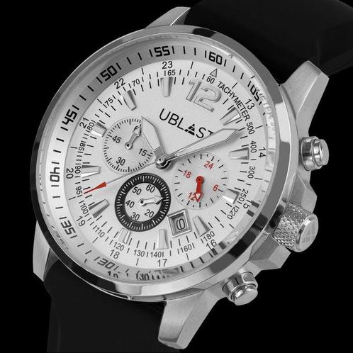 Ublast - Street Race Chronograph - UBSR43CWH - Heren - 2025, Sieraden, Tassen en Uiterlijk, Horloges | Heren