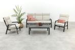 VDG Lagos/Atlanta stoel-bank loungeset 5-delig verstelbaar -, Verzenden, Nieuw, Overige materialen, Loungeset