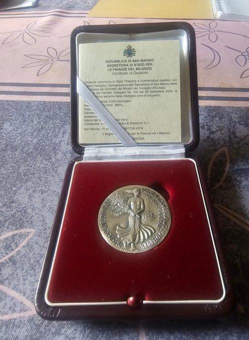 San Marino. Lot of 3 Silver Medals 2006, 2009, 2011 (Zonder, Postzegels en Munten, Munten | Europa | Niet-Euromunten