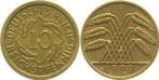 10 Pfennig Weimarer Republik 1929f vz