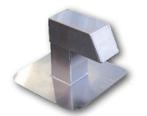 Dakdoorvoer | Aluminium | 12x12 cm | 1 uitgang, Verzenden, Nieuw in verpakking