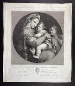 Raffaello Sanzio Morghen (1758–1833) - Madonna of the chair, Antiek en Kunst