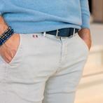 Kralen armband Paul & Suède riem Bobby - Maat: 85 cm, Overige kleuren, Echt leder, Riem of Ceintuur, DTCH.FIT