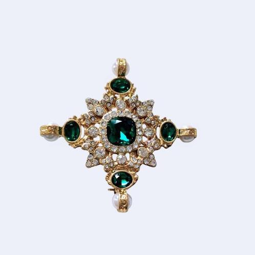 Kenneth Jay Lane - Verguld - Broche - Iconische maltezer, Antiek en Kunst, Curiosa en Brocante