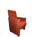 Eetkamerstoel Rob - eetkamerstoelen - Oranje, Nieuw, Stof
