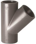 Pvc Y-stuk 45 graden    50mm (Pvc T-stuk) (Pvc T-stuk), Ophalen of Verzenden, Nieuw, Overige typen