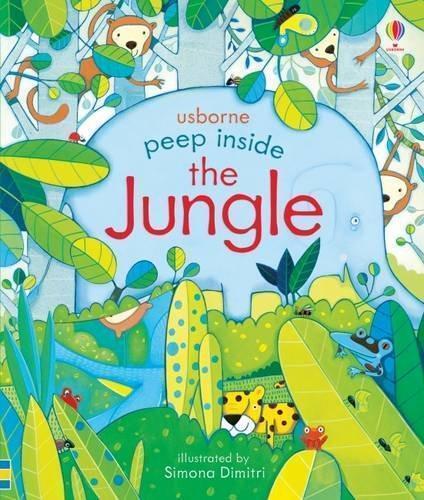 Peep Inside the Jungle, Anna Milbourne, Boeken, Overige Boeken, Gelezen, Verzenden