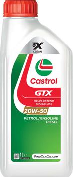 Castrol GTX 20W50 1 Liter, Ophalen of Verzenden