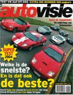 2004 AUTOVISIE MAGAZINE 26 NEDERLANDS, Nieuw, Author