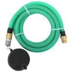 vidaXL Zuigslang met messing koppelingen 1,1 25 m PVC, Verzenden, Nieuw