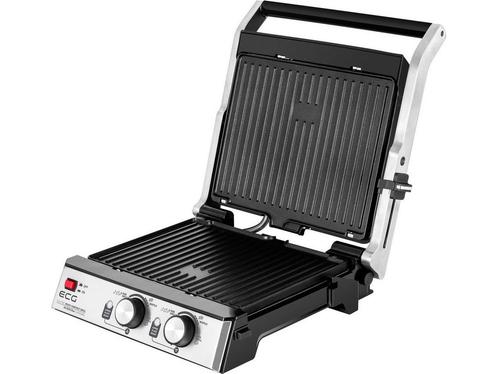 ECG KG 2033 - Duo Grill & Waffle - 2000 W - 4 wafels, Huis en Inrichting, Woonaccessoires | Overige, Zo goed als nieuw, Verzenden