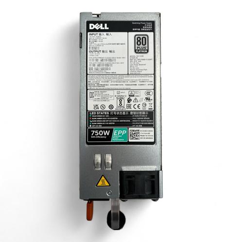 Dell 750W Power Supply 80 Plus Platinum voor 13de en 14de, Computers en Software, Interne voedingen, Refurbished, Ophalen of Verzenden