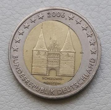 Duitsland. 2 Euro 2006-J Schleswig-Holstein With Deformed beschikbaar voor biedingen