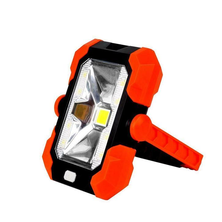 Solar werklamp 'Handy' - Powerbankfunctie - Zonne-energie, Tuin en Terras, Buitenverlichting, Led, Zonne-energie, Nieuw, Kunststof