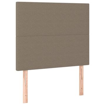 2x Taupe Hoofdbord 100cm - Verstelbaar | Tweedekansje beschikbaar voor biedingen