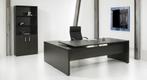 Executive V2 hoekbureau, 230x172cm, black oak, Overige plaatsen, Ophalen of Verzenden, Nieuw in verpakking, Bureau