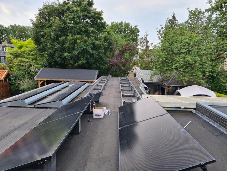 Zonnepanelen Hoge/lage  betonsteun plat-dak - veldopstelling, Doe-het-zelf en Verbouw, Overige Doe-het-zelf en Verbouw, Nieuw