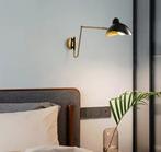 Industriële Wandlamp – Verstelbare Lange Arm en Matte Kap, Huis en Inrichting, Verzenden, Nieuw
