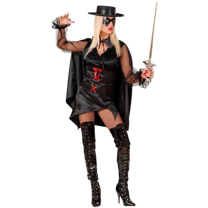 Zorro Kostuum Dames L, Kleding | Dames, Carnavalskleding en Feestkleding, Nieuw, Verzenden