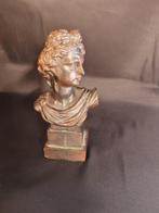 Beeld, Apollon - 18 cm - Zinklegering, Antiek en Kunst