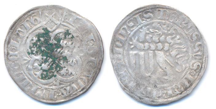Schwertgroschen o J Colditz Sachsen: Friedrich Ii, 1428-1464, Postzegels en Munten, Munten | Europa | Niet-Euromunten, Verzenden