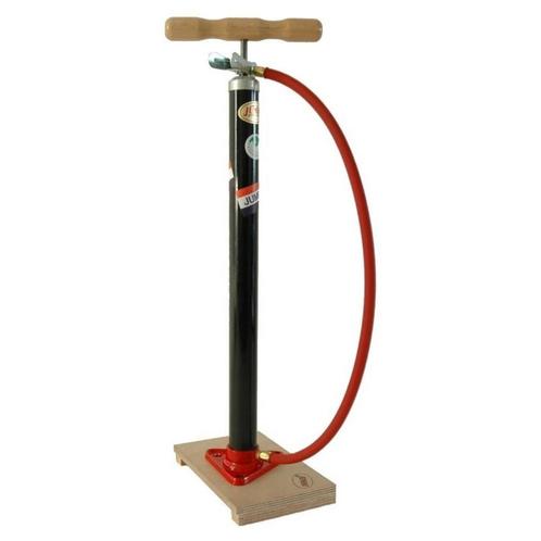 Jumbo Klassieke fietspomp - houten voetplaat - maximale d..., Fietsen en Brommers, Fietsaccessoires | Overige Fietsaccessoires