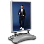 Stoepbord | HAMPTON | Grijs | Kliklijst (A0) | Windbestendig, Verzenden, Nieuw in verpakking